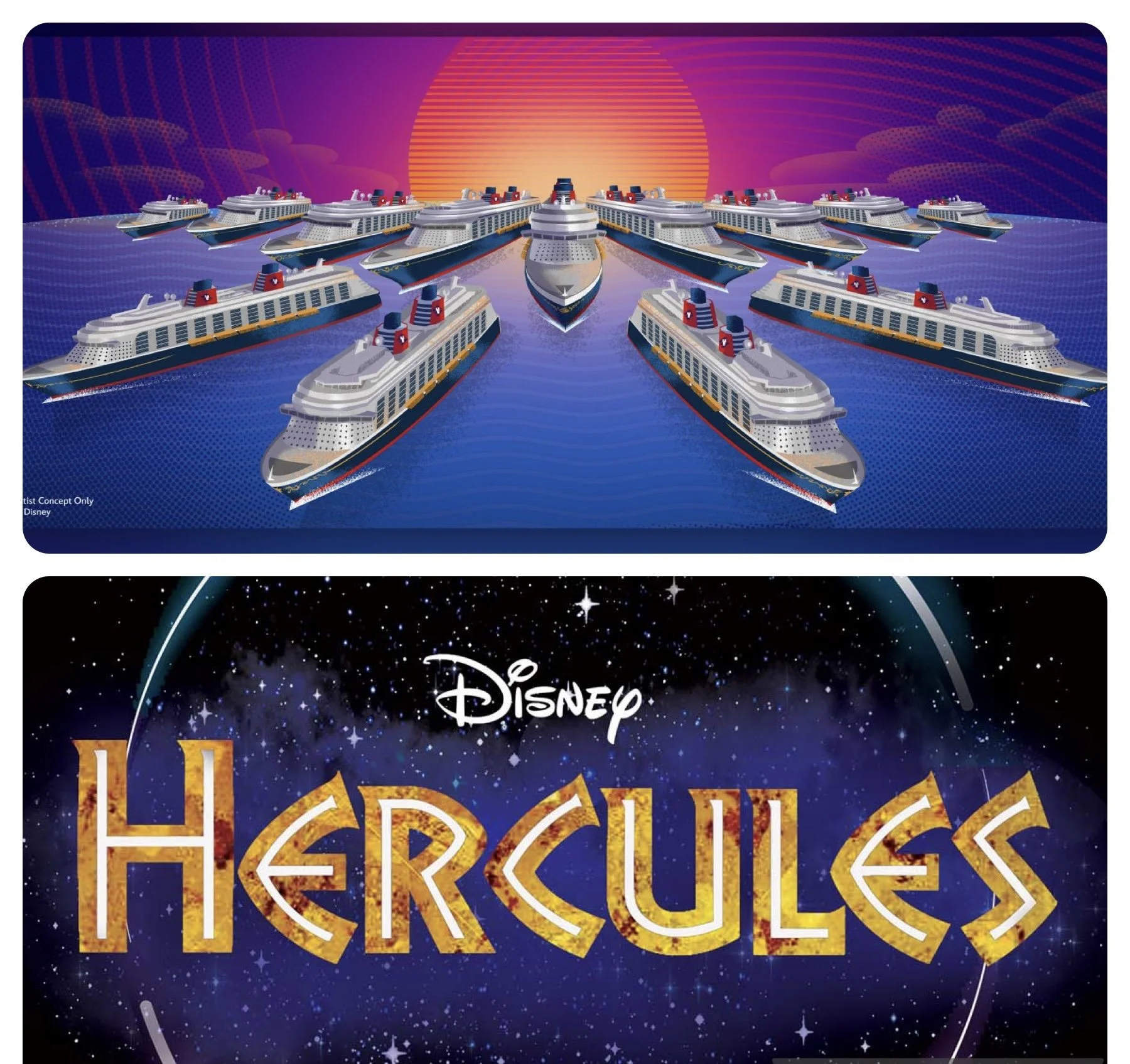 Disney Cruise Line Announce Magnificent Four - New Ships That Is