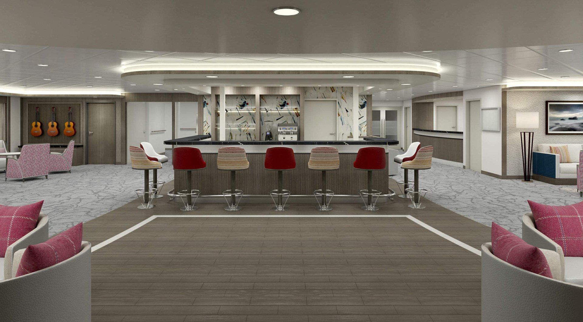 Render of Bar &amp; Lounge