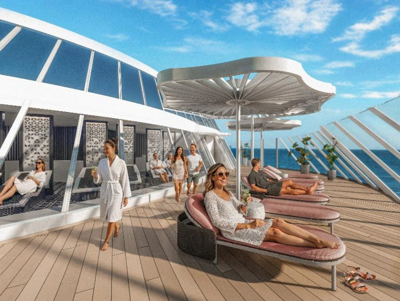 Vitamin D Deck at The Spa