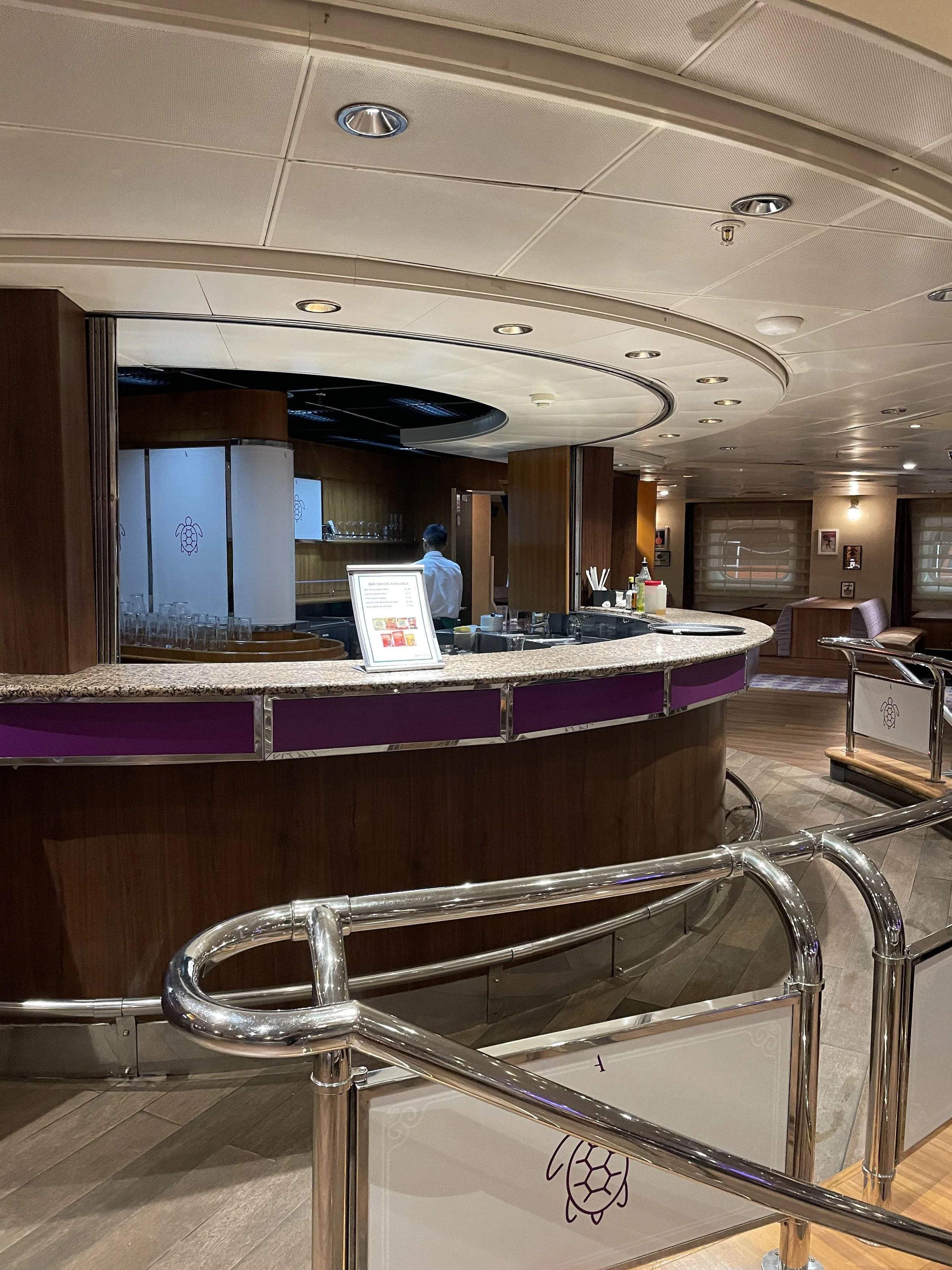 Bar in Purple Turtle Pub