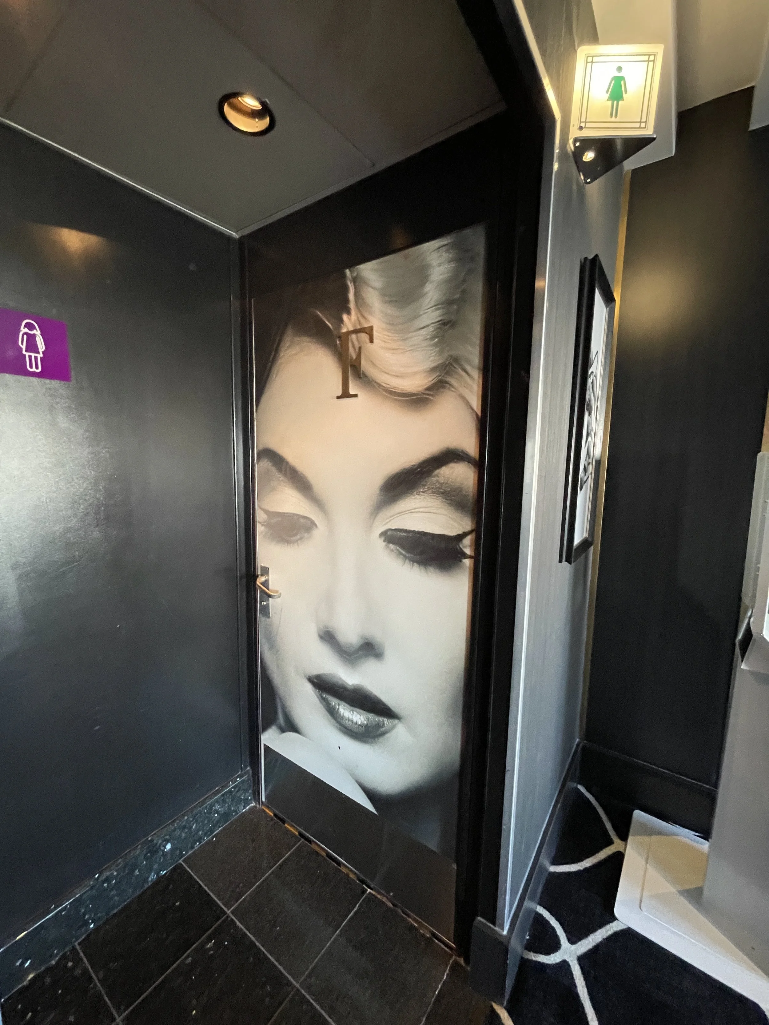 Ambassador Ambience Loo Door in Observatory Bar