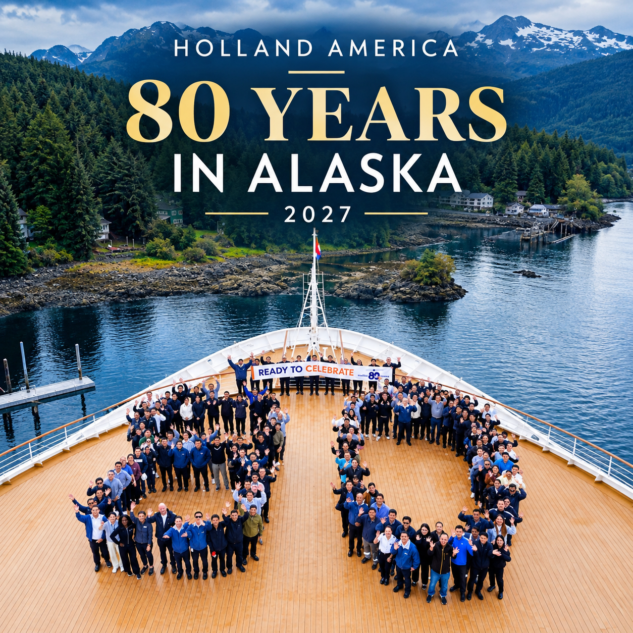 Holland America’s 80 Years in Alaska: What’s Happening in 2027