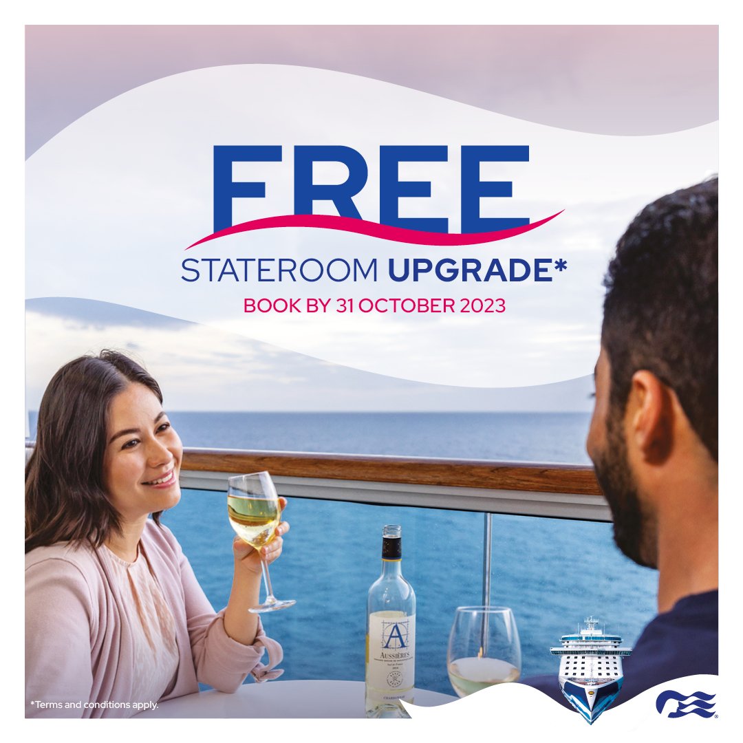 Princess Cruises Offers Free Stateroom Upgrades For 2024 — Cruise Lowdown