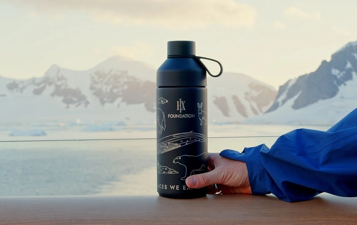 HX Foundation limited edition water bottle