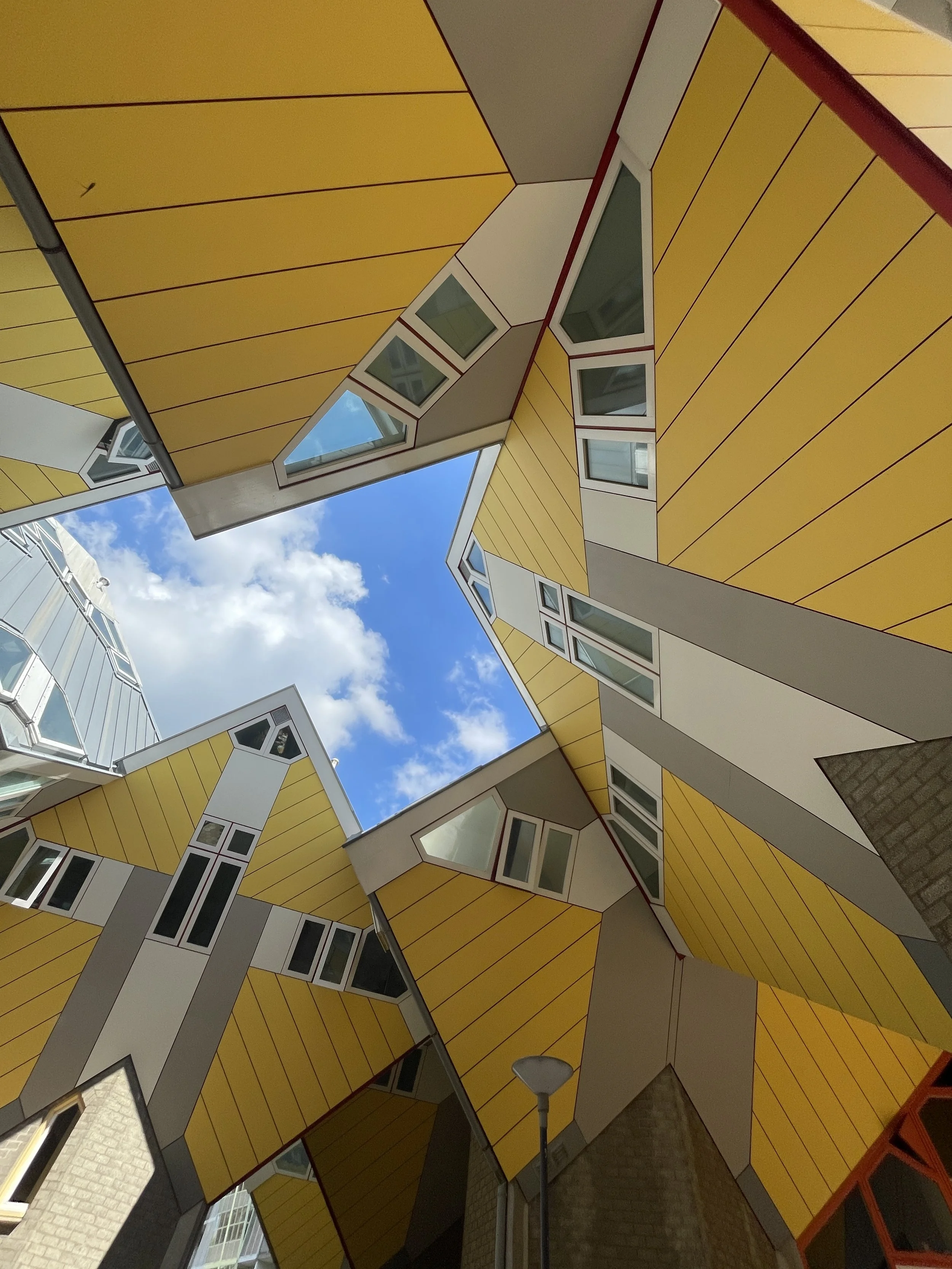 Rotterdam Cube Houses. Visit on a Freedom of the Seas itinerary from Southampton.
