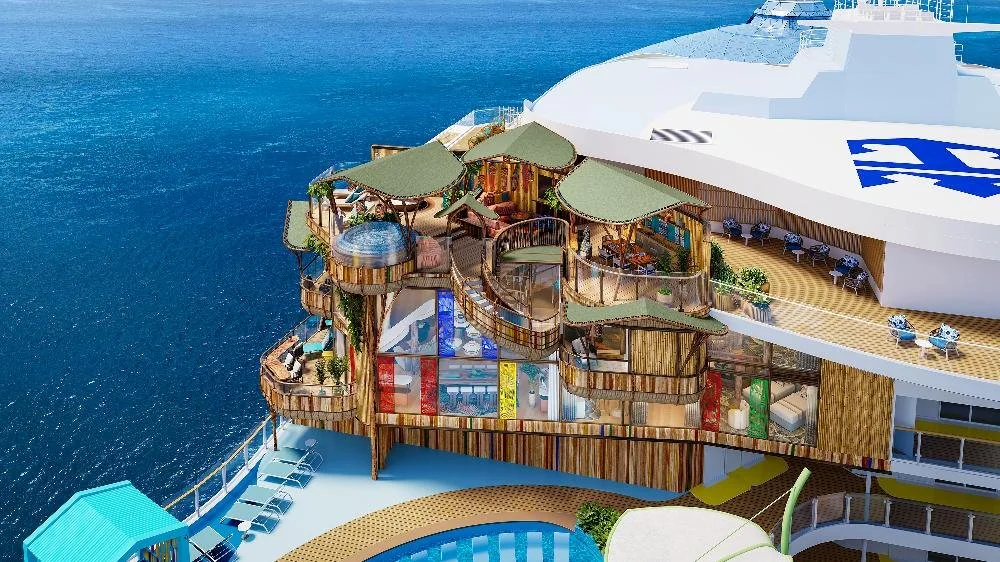 Royal Caribbean’s Hero of the Seas features new accommodations for multi-generational families, including the first-of-its-kind Ultimate Family Treehouse.