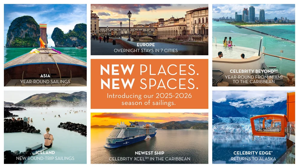  Celebrity Cruises - New Itineraries for 2025-2056 — Cruise Lowdown 