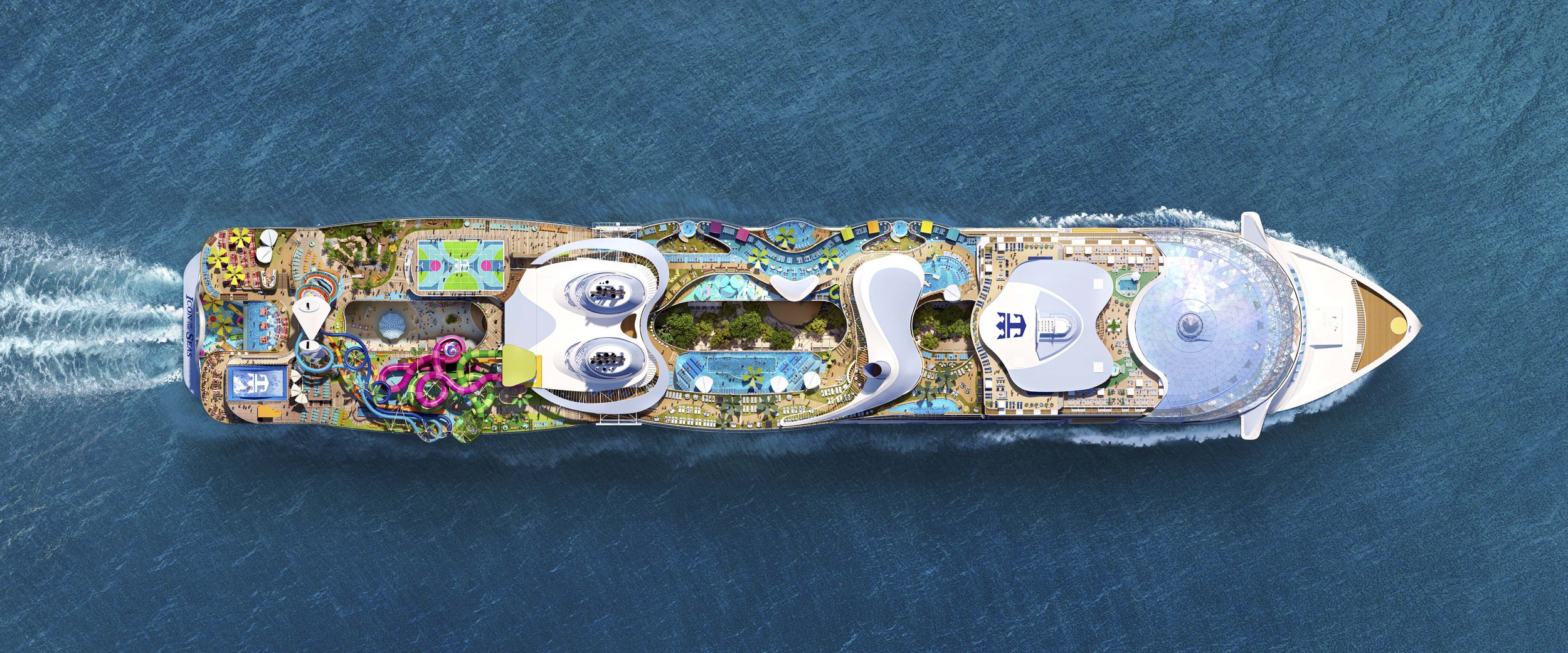 New Icon of the Seas Officially Revealed Oct 2022 Details Images