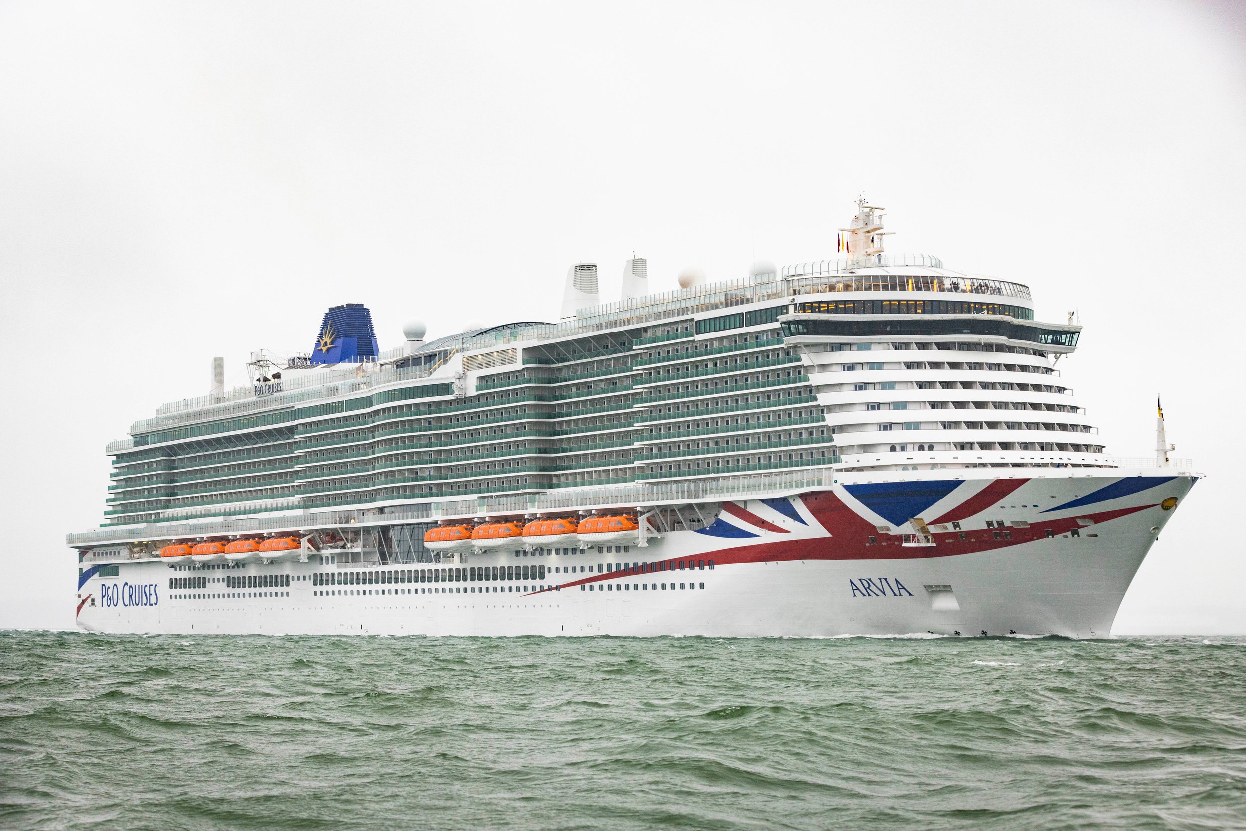 New Ship P&O Arvia Arrives in Southampton — Cruise Lowdown
