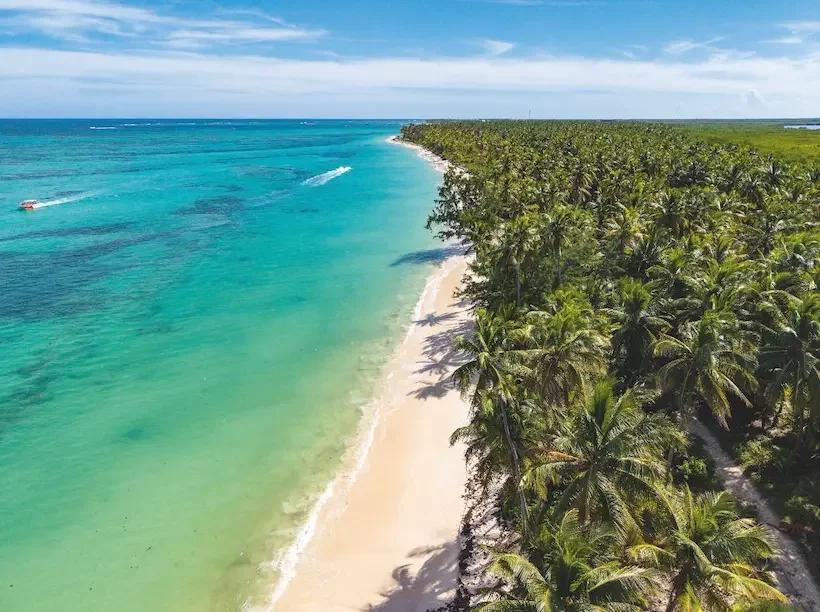 The beach at La Romana in Dominican Republic- one of Marella Discovery 2’s ports of call