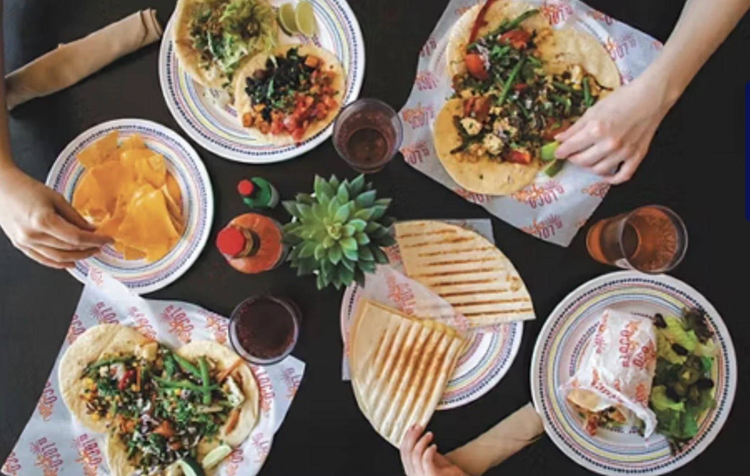 Mexican food from Freedom of the Sea’s El Loco Fresh