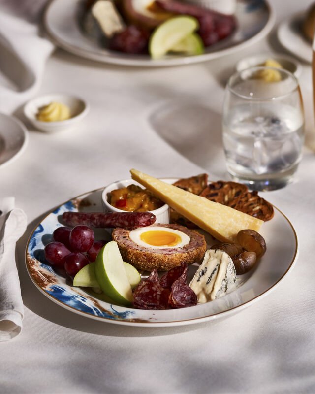 P&O jCruises Freedom Dinner Signature Starter - British Artisan Platter