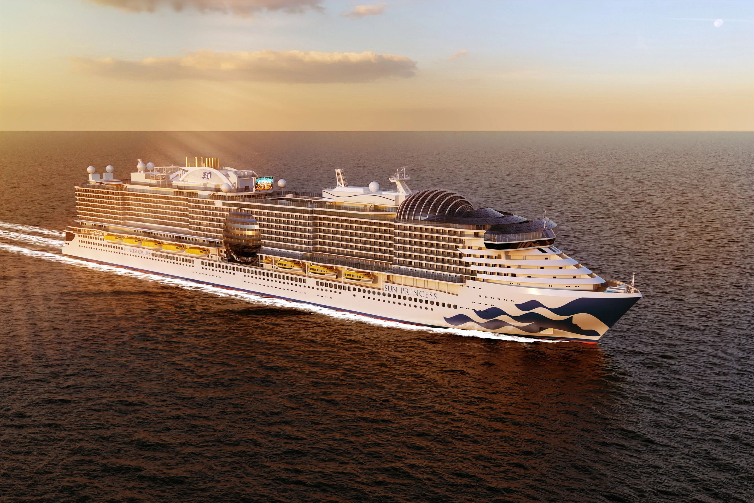 Sun Princess Cruises 2025 Europe Angela Madelene
