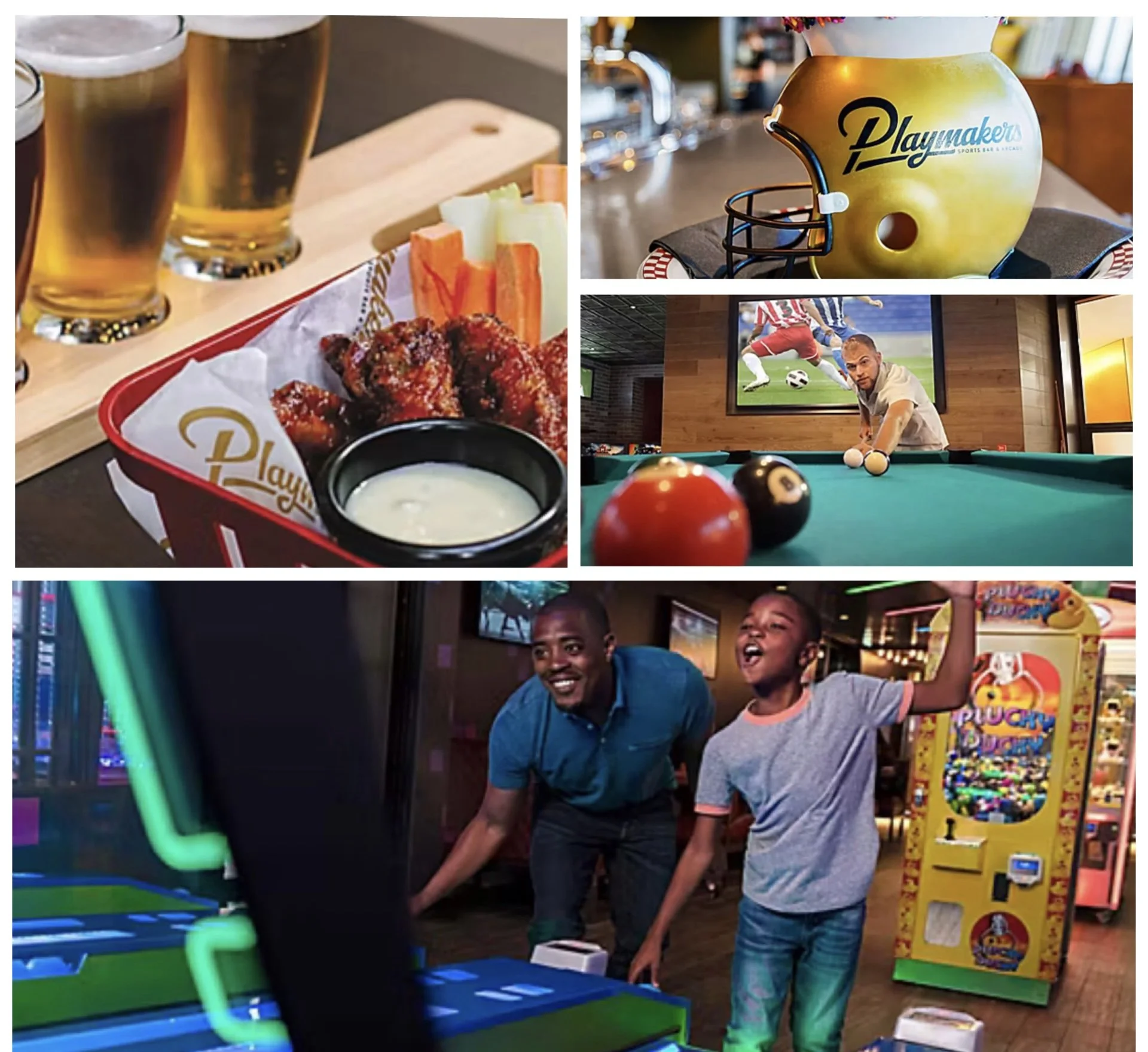 Royal Caribbean Freedom of the Seas has a new venue - here is Playmakers Sports Bar & Arcade.