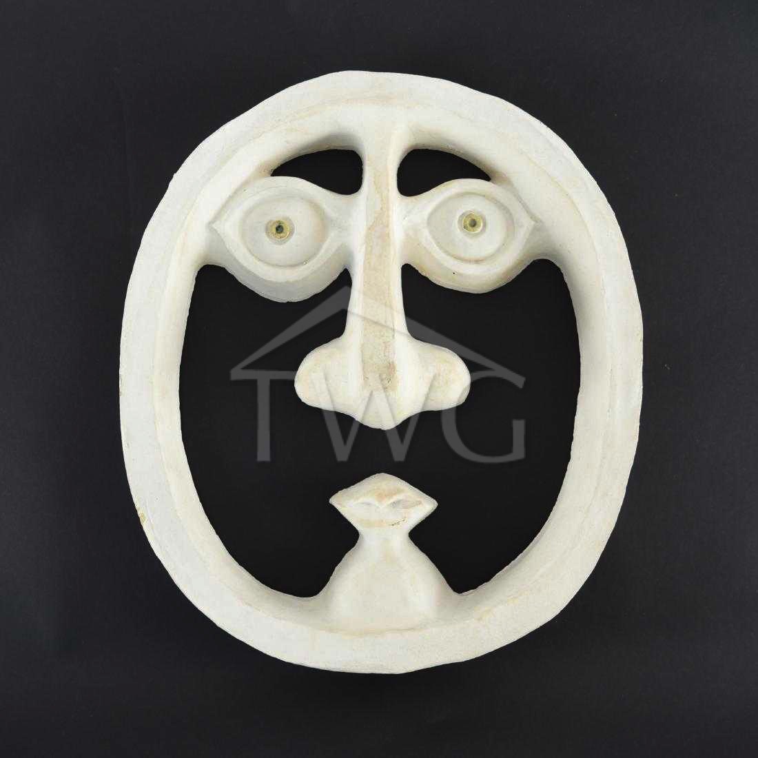 Abstract Face, Bennington Pottery by David Gil