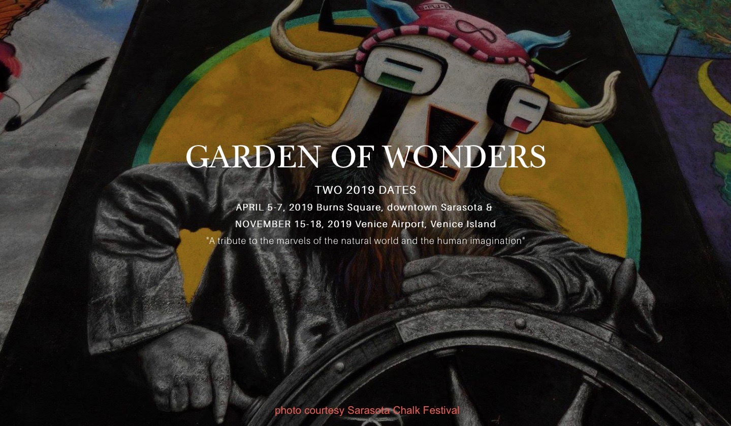 Sarasota Chalk Festival - April 5-7, 2019 Burns Square