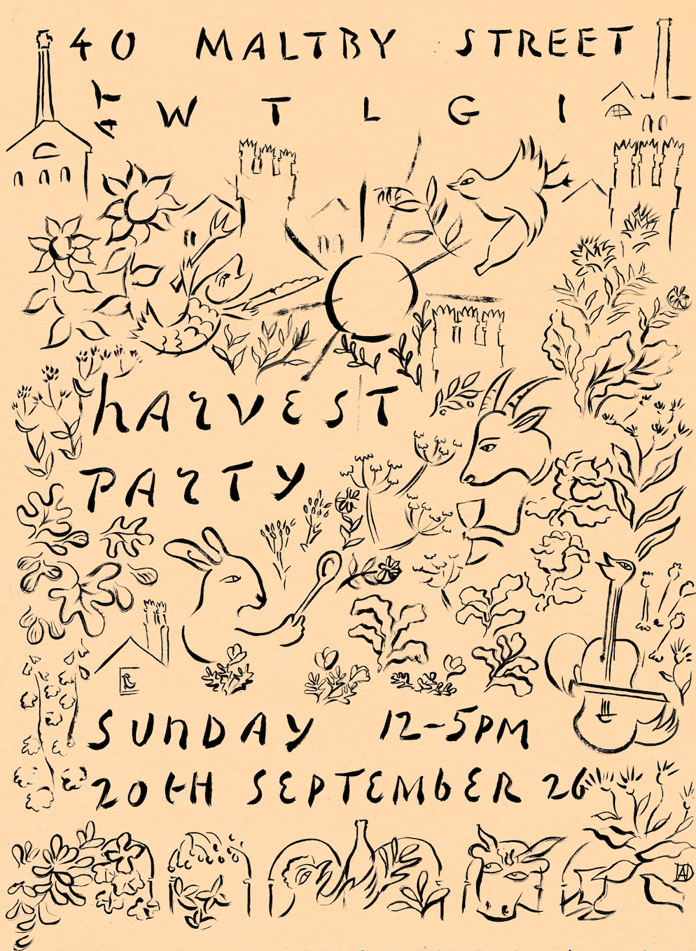 40 MALTBY STREET X WTLGI HARVEST PARTY