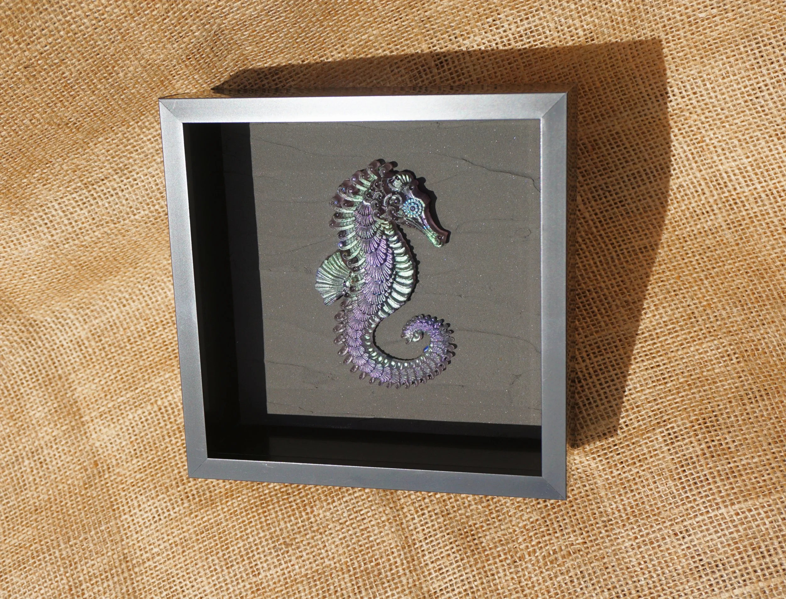Framed Seahorse