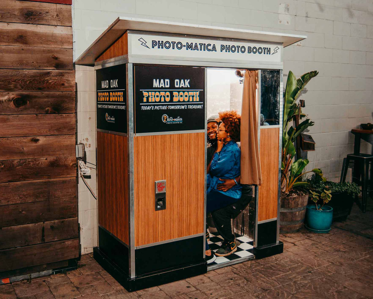  We can custom build photo booths to survive in the wild outdoors 