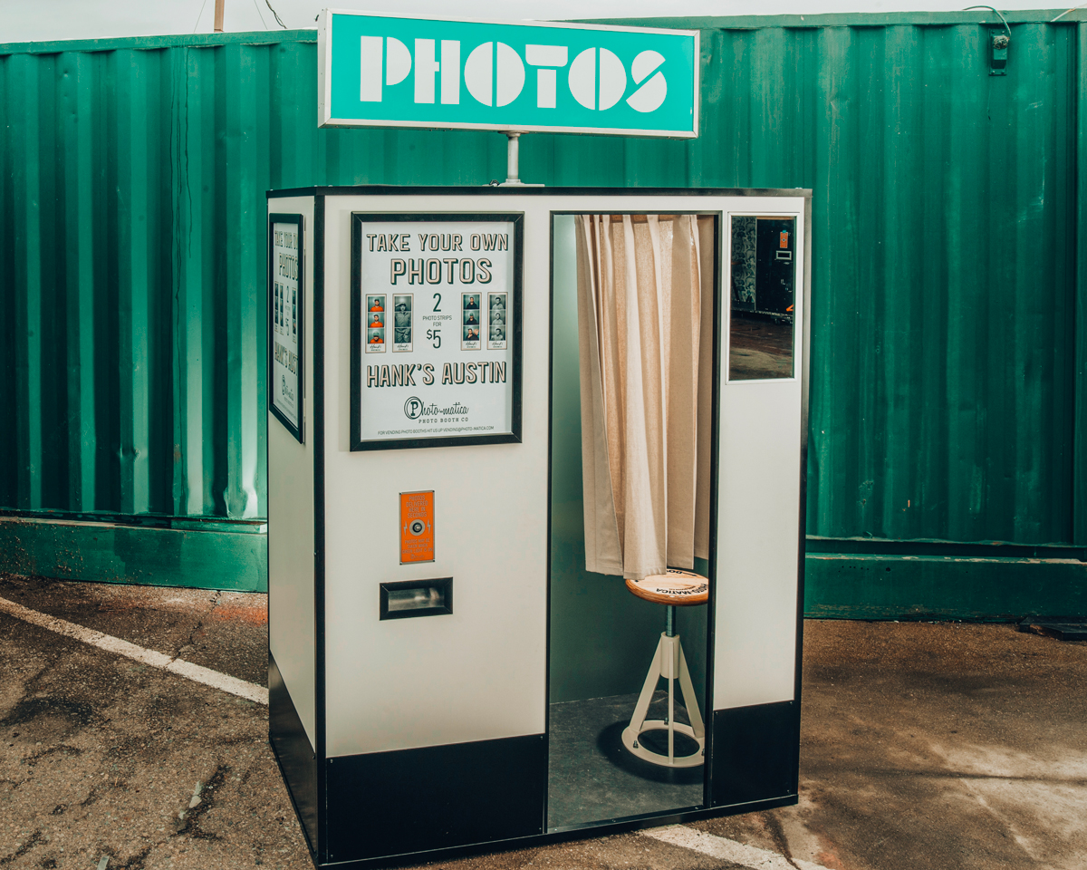  We build custom photo booths to fit perfectly into their surroundings 