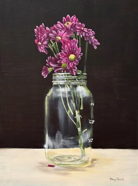 Jar with Flowers
