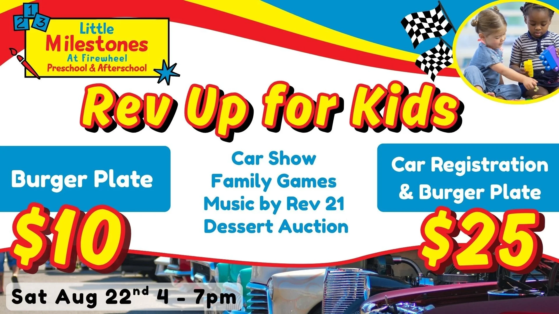 Rev Up For Kids Car Show Fundraiser