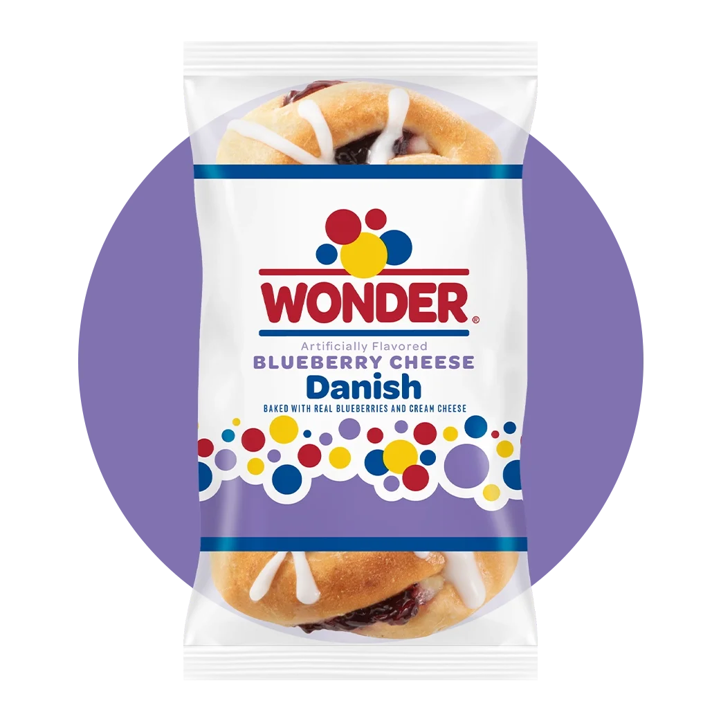 Wonder Wonder Blueberry Cheese Danish — product image