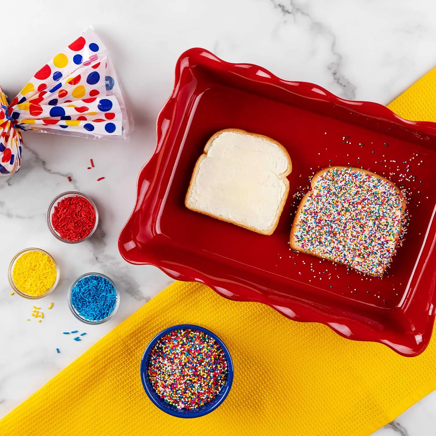 Fairy Bread — Wonder bread