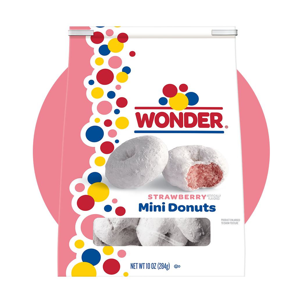 Wonder Wonder Strawberry Mini Donuts — product image