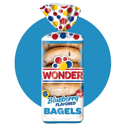 Wonder Blueberry Bagels