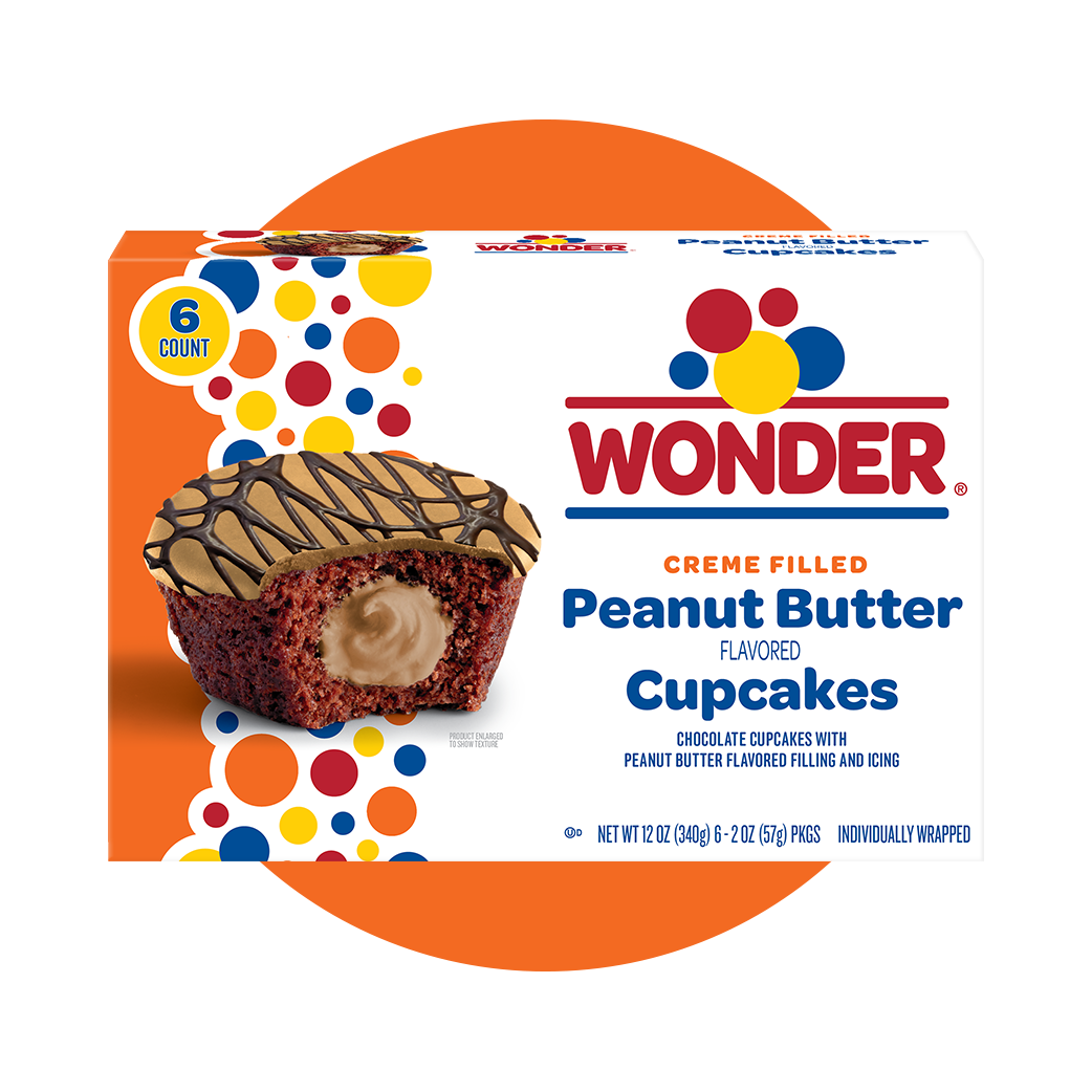 Wonder Peanut Butter Cupcakes