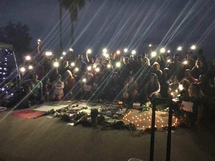 Chester Memorial organized by @krystlelouise11 Thank you!! 🙏🏻🖤