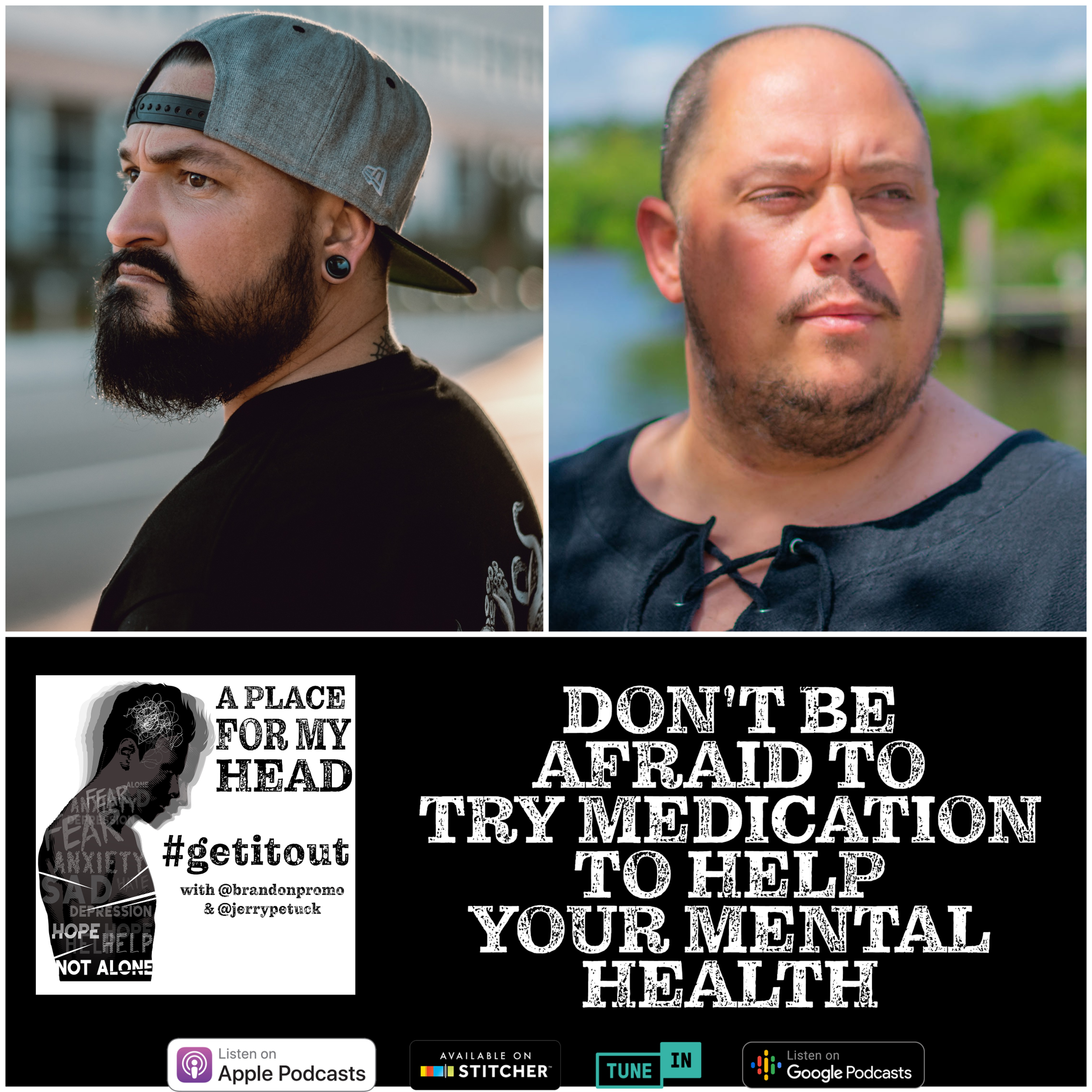 Brandon Thompson and Jerry Petuck