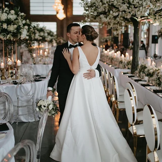 The first day of forever. ✨⠀⠀
⠀⠀
Still pinching ourselves that we got to be a part of this magical day. ⠀⠀
⠀
Lead Planner: @stefybogs #wpicc 
Event &amp; Design Concept: @lisajkeseric @afflatusandco ⠀
⠀⠀
#StyledSocialEvents⠀⠀
⠀⠀
VENDOR TEAM: ⠀⠀
Makeu
