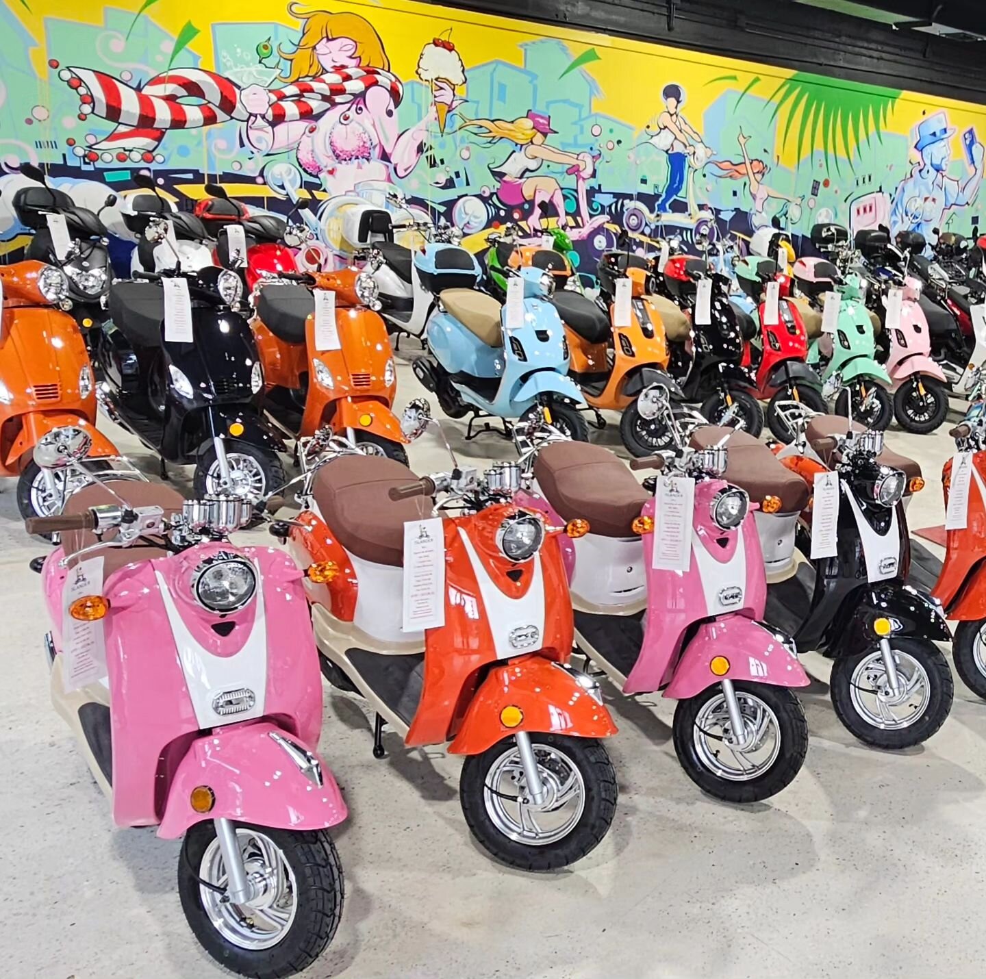 *****FLASH SALE*****
10/11/23 througjh 10/14/23

Buy any Wolf Brand or Italica Scooter at full price and get 50% off a second Wolf or Italica Scooter of equal or lesser value!  Current inventory only and no trades considered. No substitutions or modi