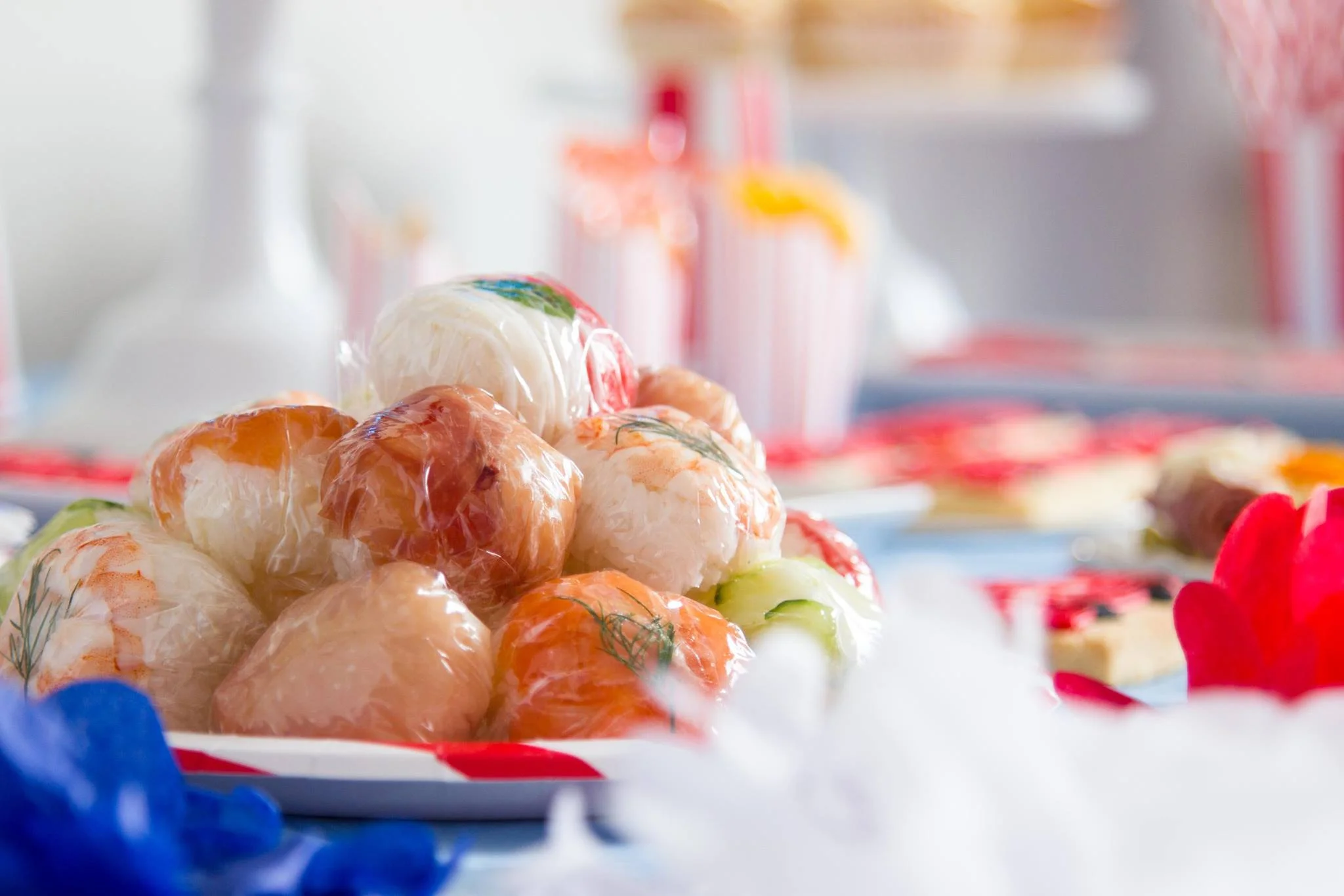 Japanese Temari-Sushi