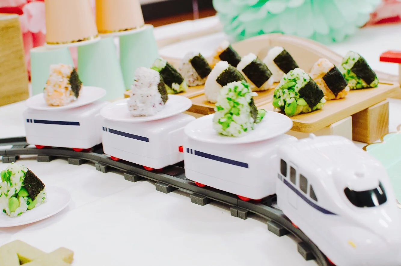 Japanese Shinkansen Themed Party - Bullet Train