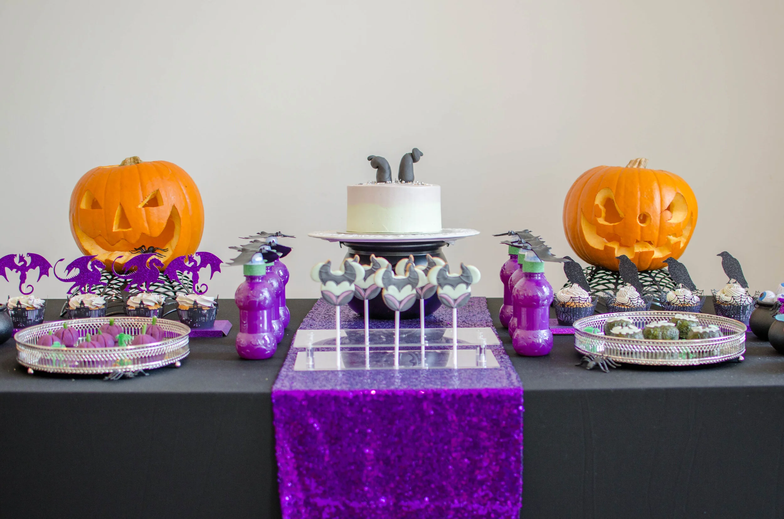 Maleficent Halloween Party - Party Table