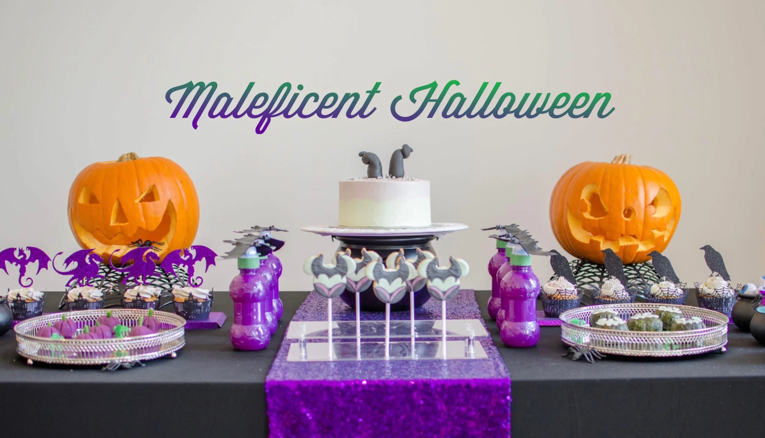 Maleficent Themed Halloween Party - マレフィセント・ハロウィンパーティー