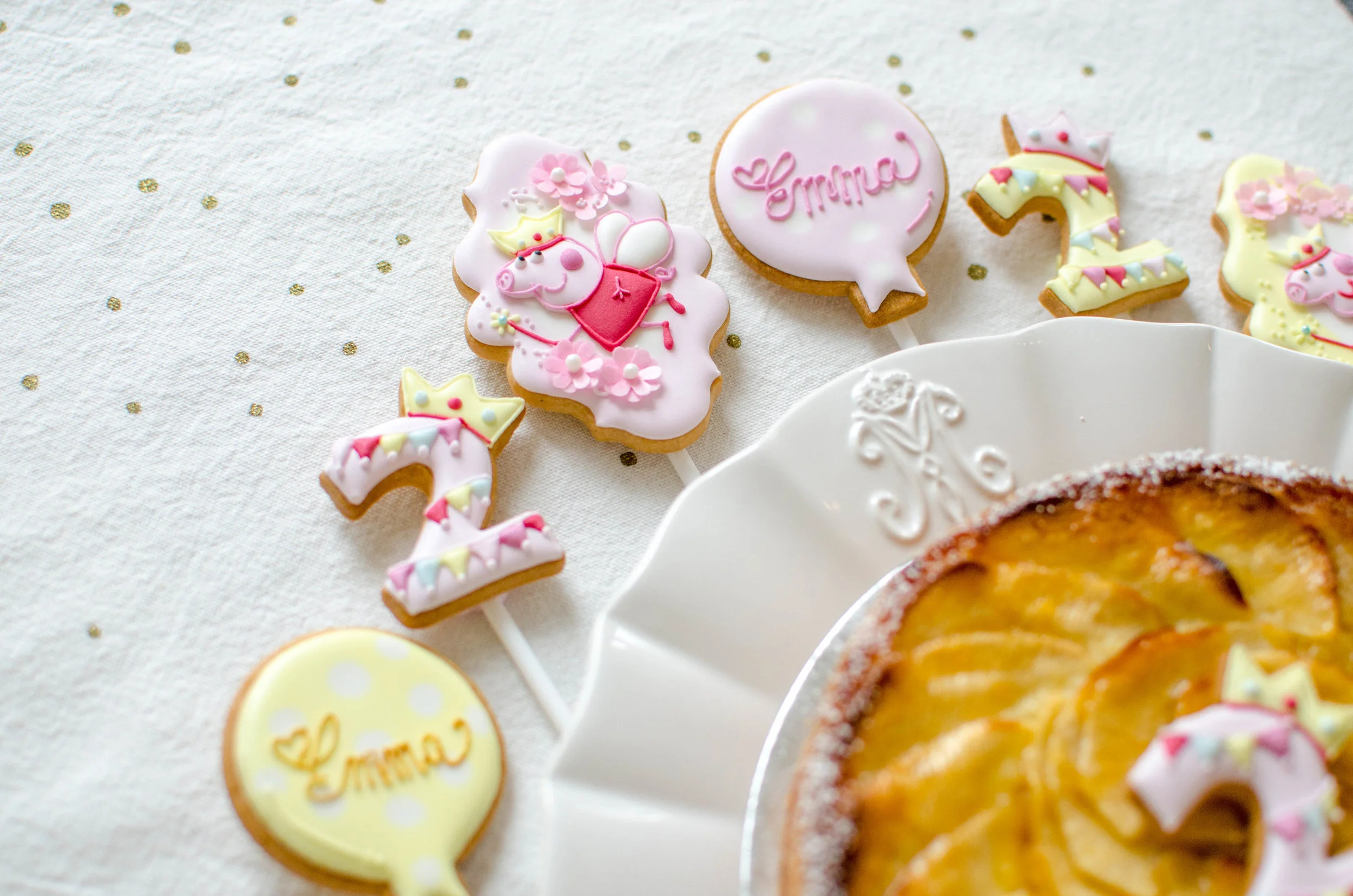 Fairy Peppa Pig Themed Birthday Sweets - ペッパピッグ・バースデースイーツ