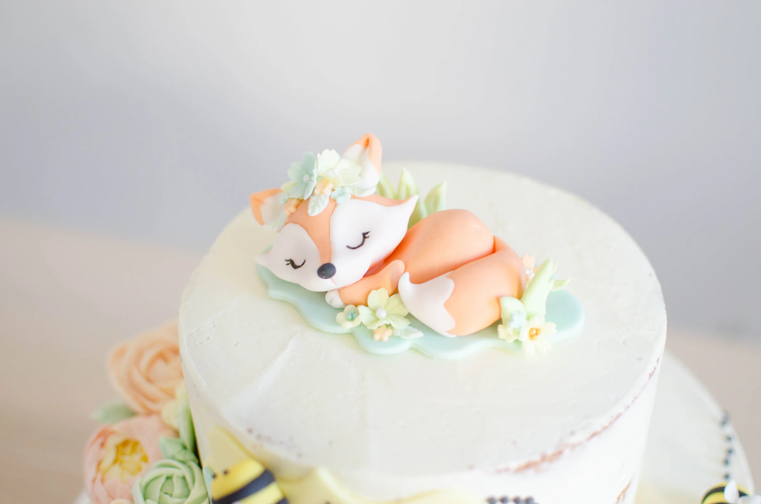 Fox And Honeybee Birthday - Fox1