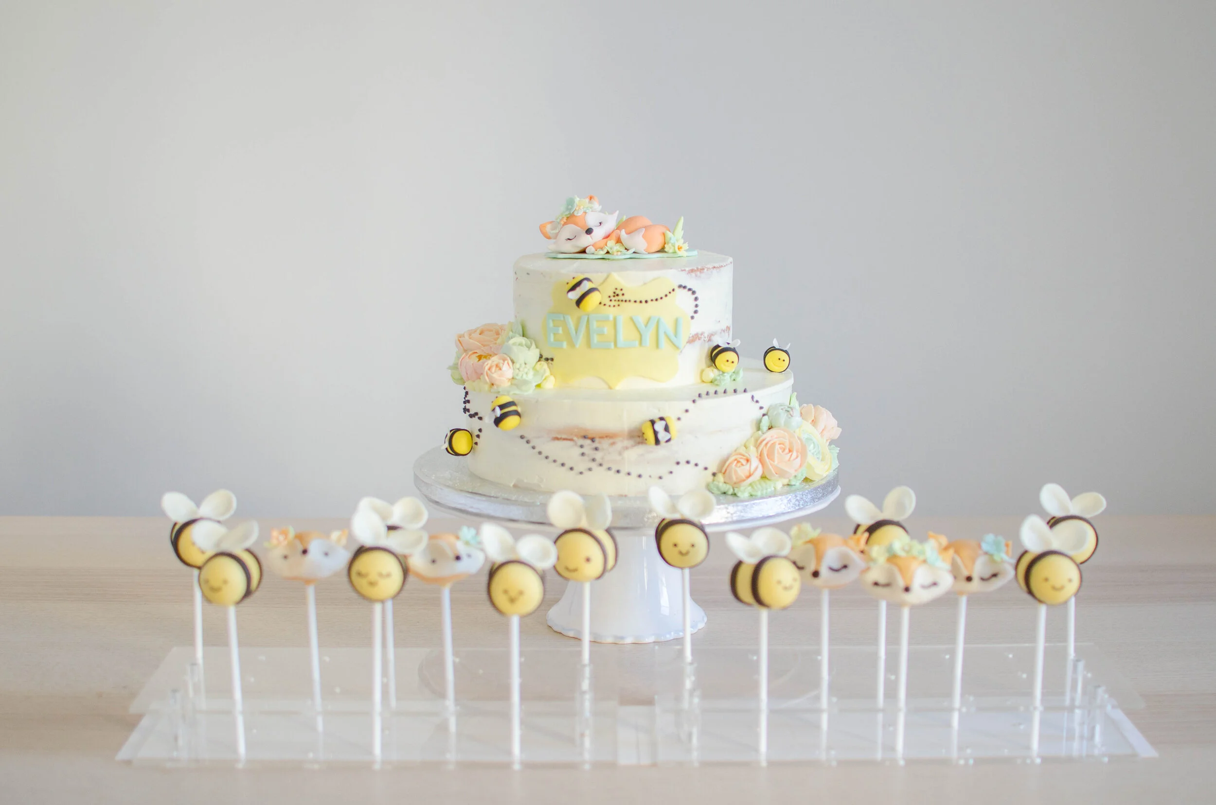 Fox And Honeybee Birthday - All