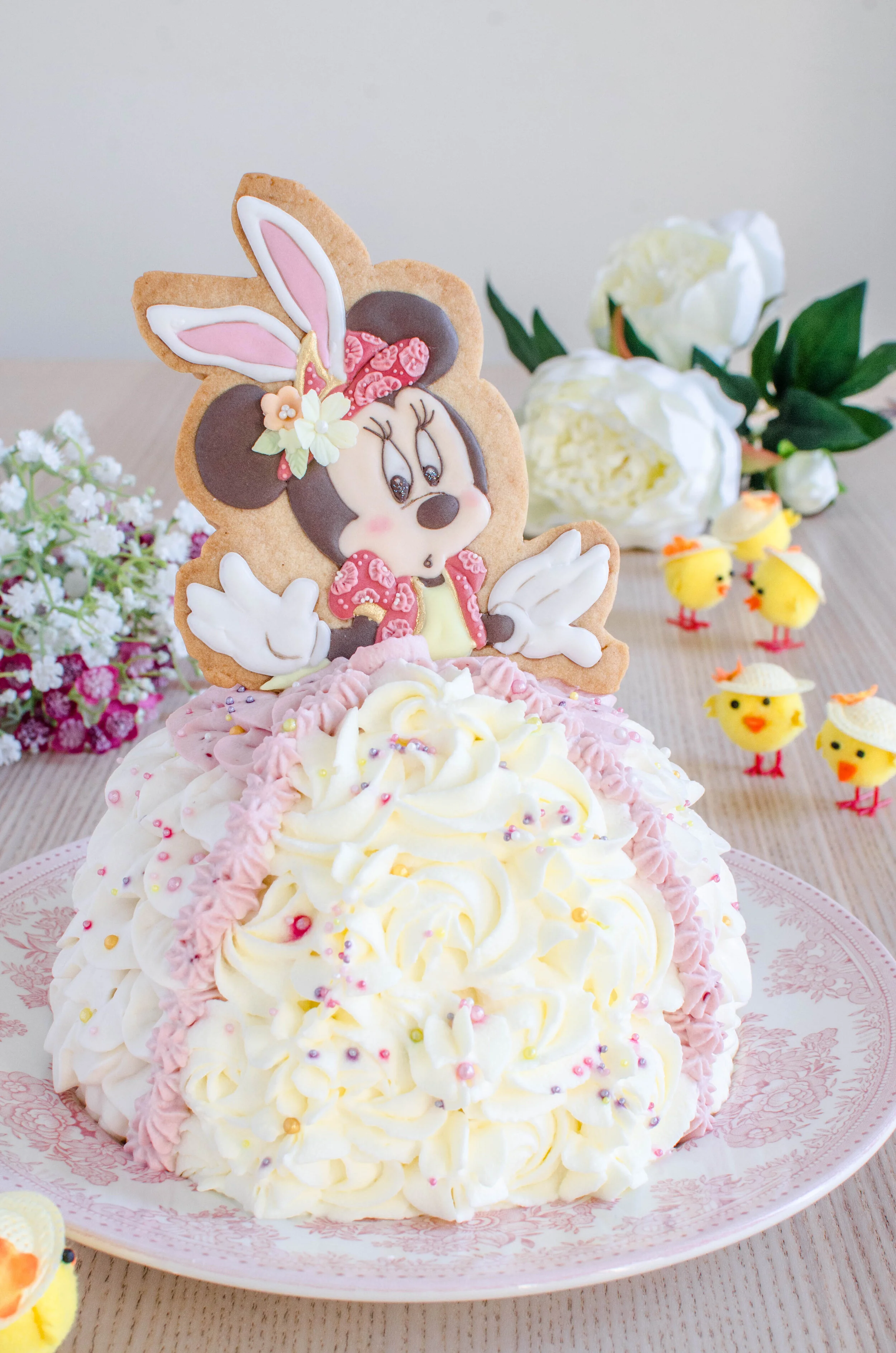Minnie's Easter Princess Cake