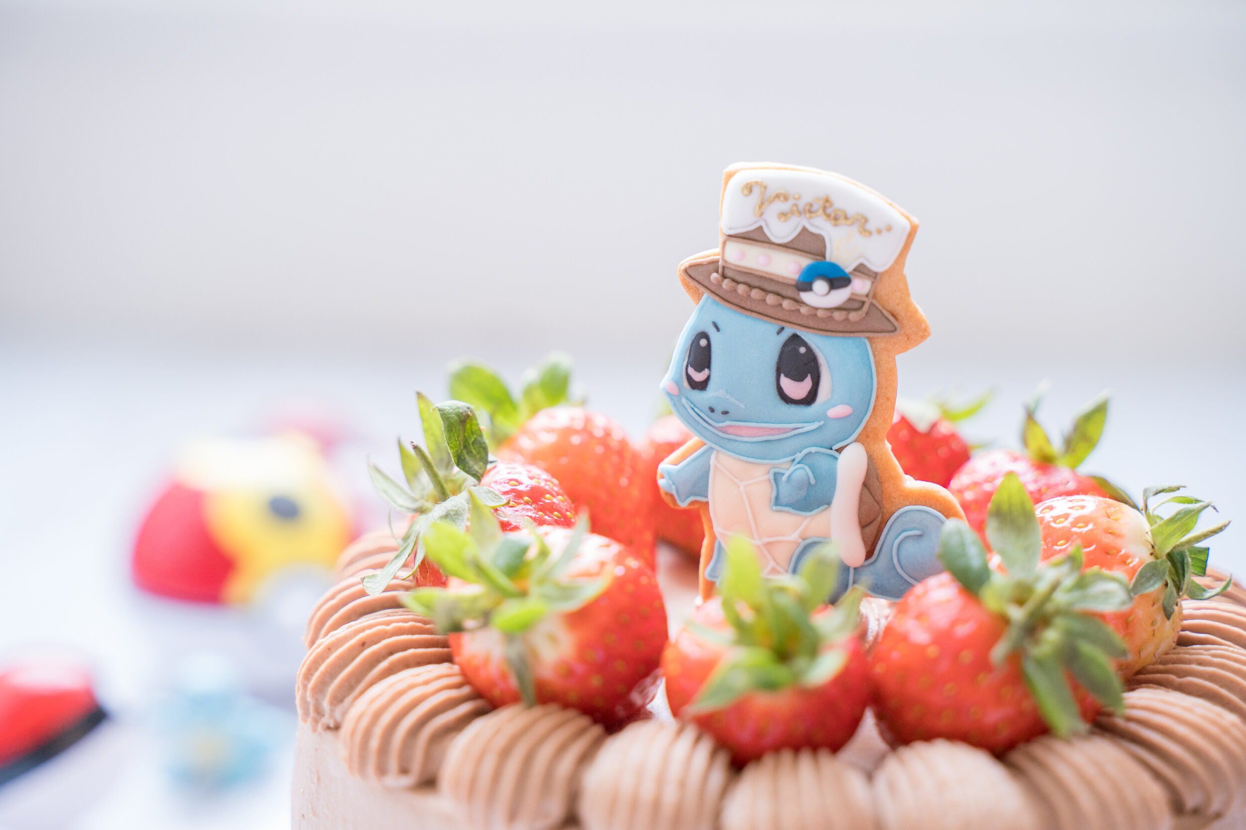 Pokemon Squirtle Chocolate Cake ゼニガメのチョコレートケーキ Coucou Natsuha