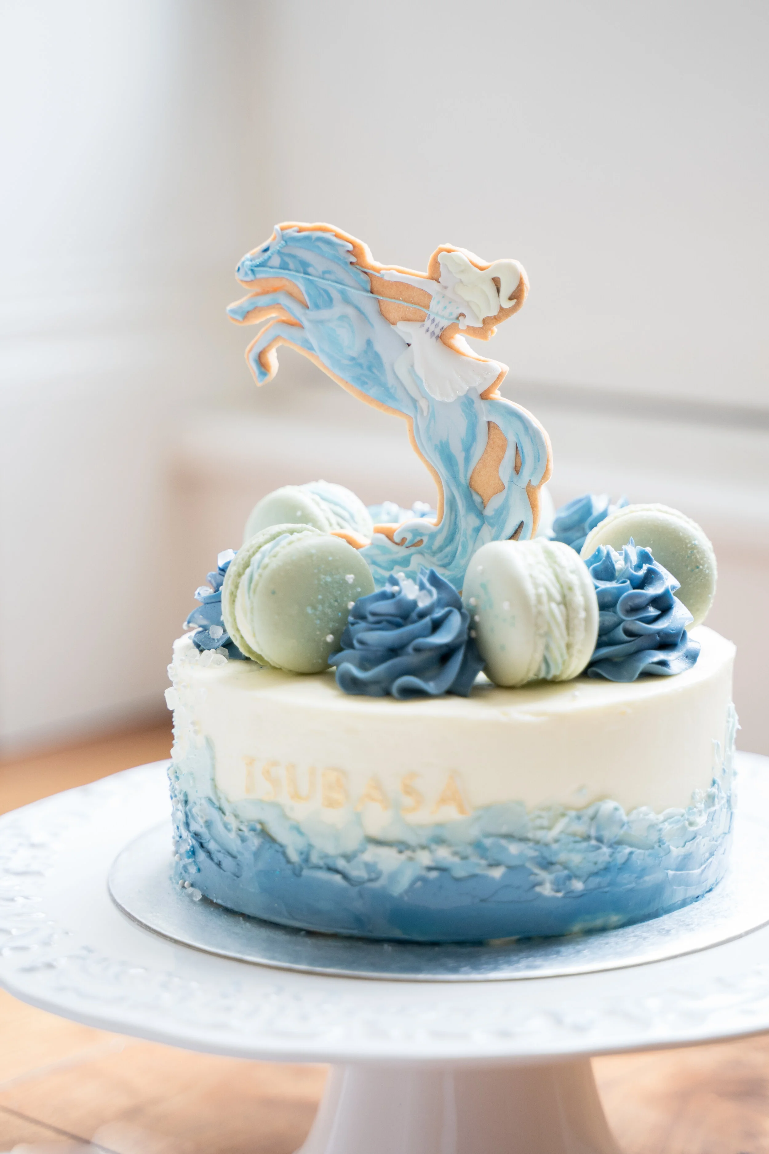Frozen 2 Elsa With Nokk Birthday Cakes - 大海原を駆けるエルサと水の精霊ノックのバースデーケーキ