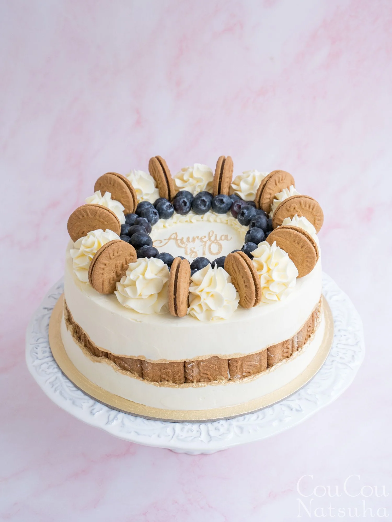 The Bespoke Biscoff Reveal: A Gold-Accented Masterpiece for a 10th Birthday