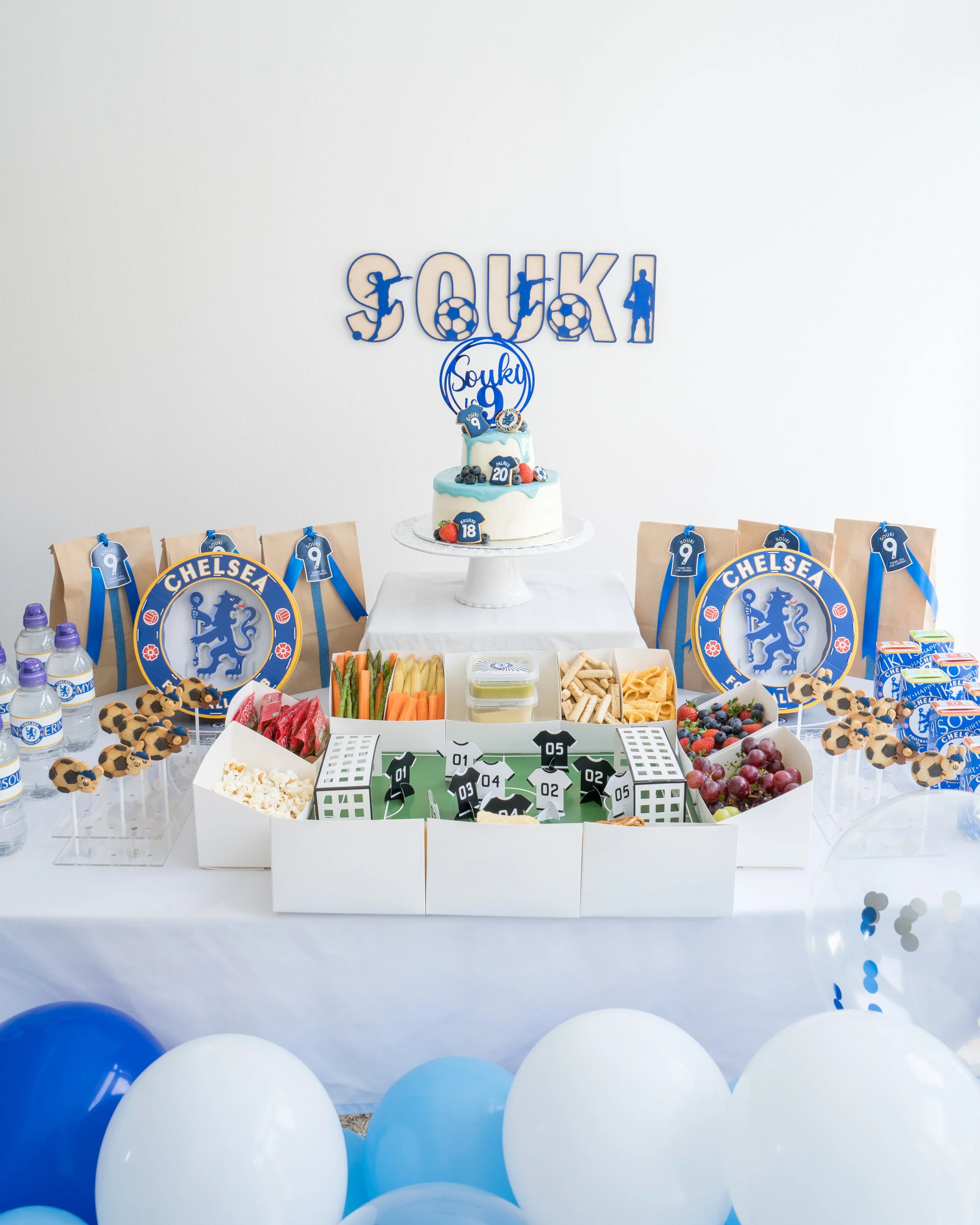Chelse FC Themed Birthday Party - チェルシーFCバースデーパーティー