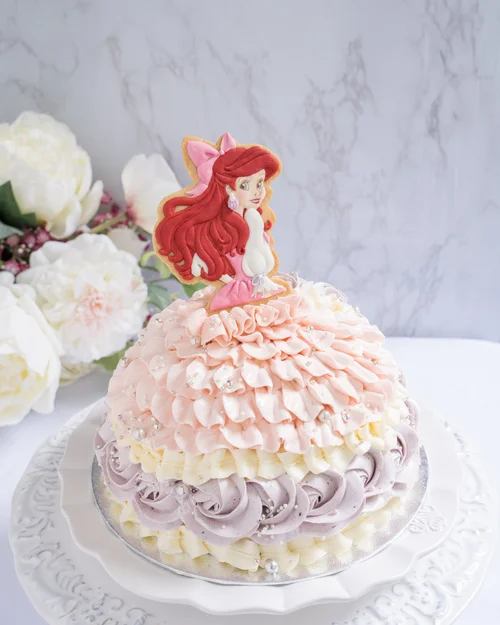 Princess Jasmine Doll Cake プリンセス ジャスミンのドールケーキ Coucou Natsuha