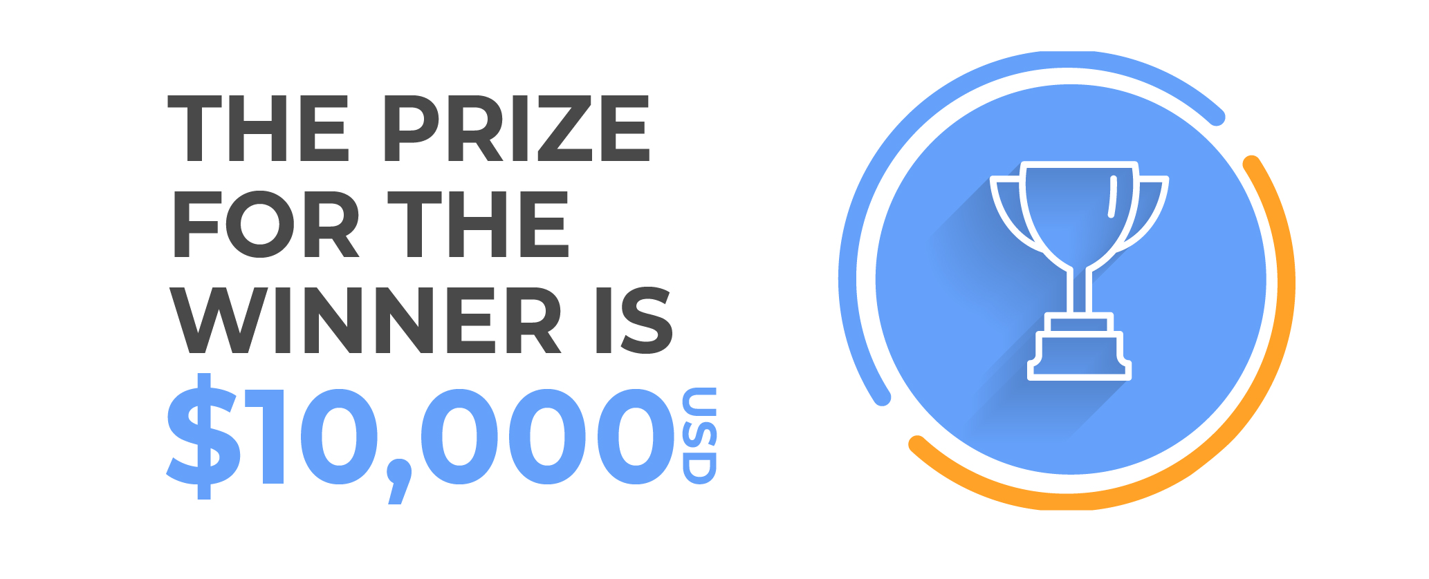 Prize of 10000 usd for the competition winners