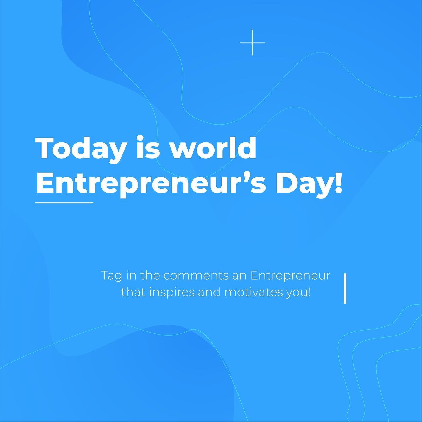 World Entrepreneur&rsquo;s Day is the perfect day to celebrate founders, managers, producers, contractors, industrialists, innovators, administrators, designers, and developers! 🚀
We believe entrepreneurship is the greatest force of change and we ar